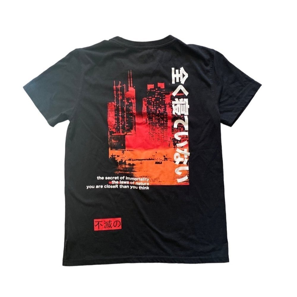 Brooklyn Cloth The laws of nature  immortality skull graphic tee men size small‎